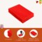 FabricLA Acrylic Felt Sheets for Crafts - Precut 9" X 12" Inches (20 cm X 30 cm) Felt Squares - Use Felt Fabric Craft Sheets for DIY, Hobby, Costume, and Decoration | Hot Orange - 6 Pieces
